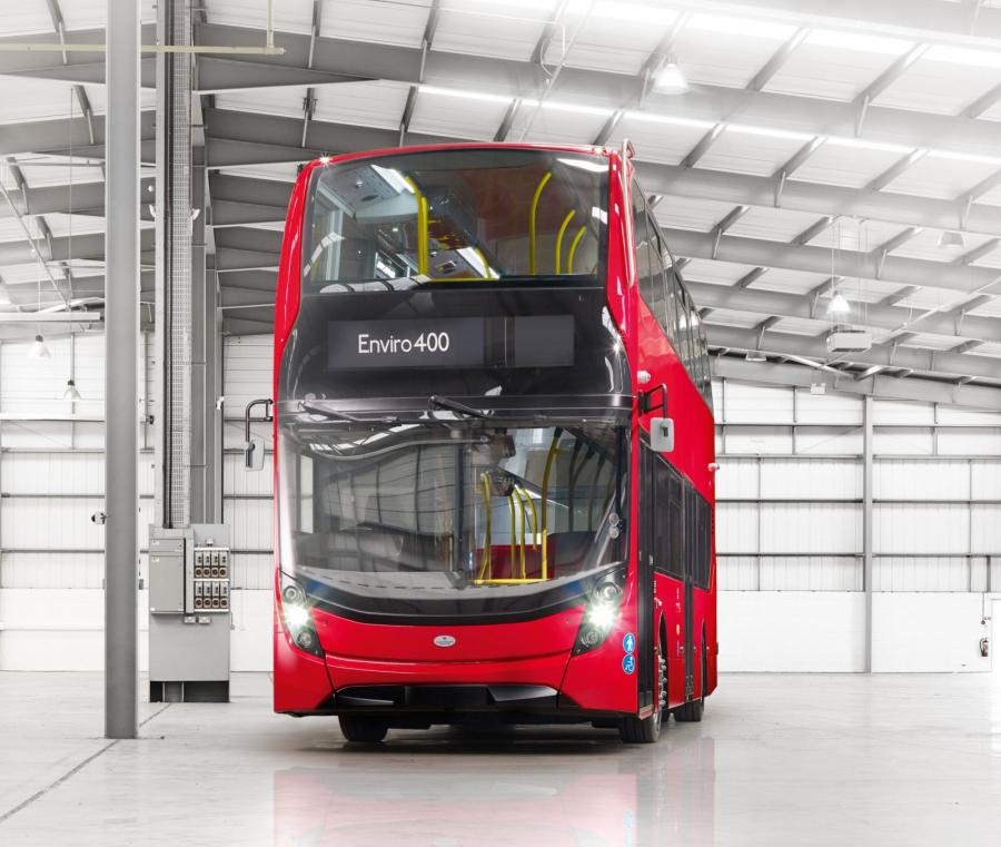 Лондонский автобус Alexander Dennis Enviro 400 внутри