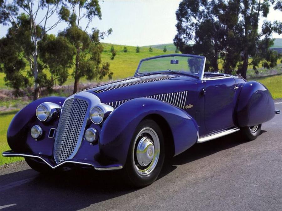 Alfa Romeo 8c 2900b Pininfarina Cabriolet 1937