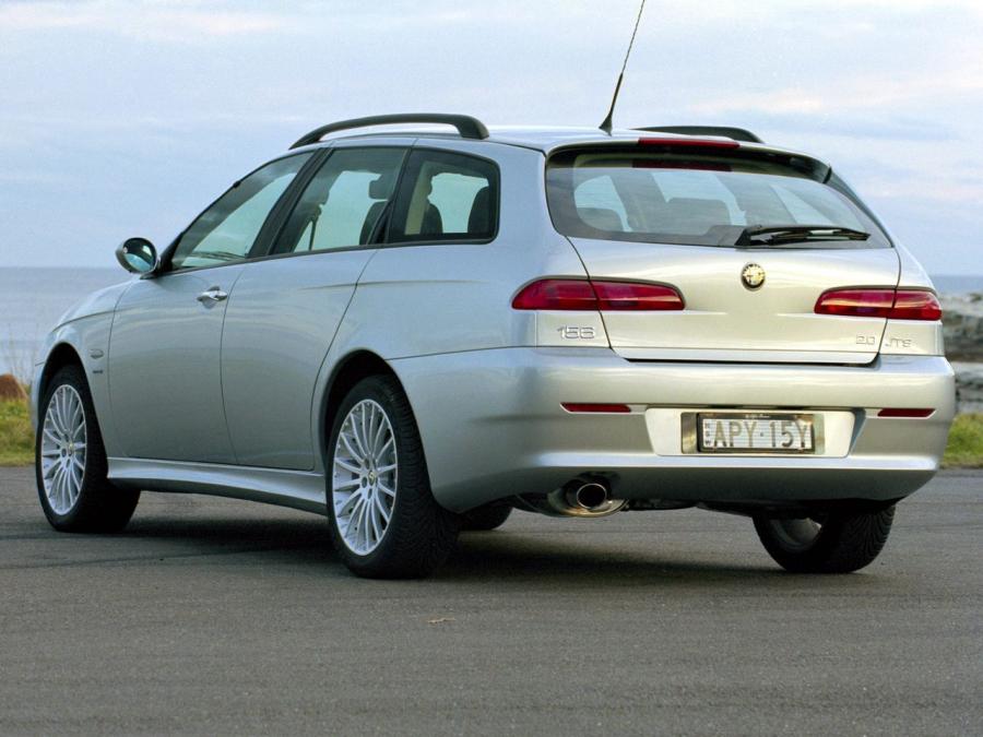 Альфа ромео 156 универсал фото Alfa Romeo 156 Sportwagon 2003 года выпуска для рынка Австралии и Океании. Фото 