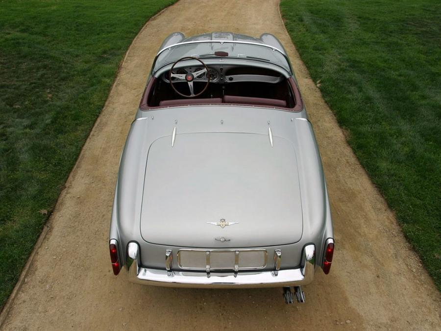 Touring 2. Aston Martin 1956 года. 1956 Aston Martin db2-4 MKII. By Ghia.. Обои 50145.