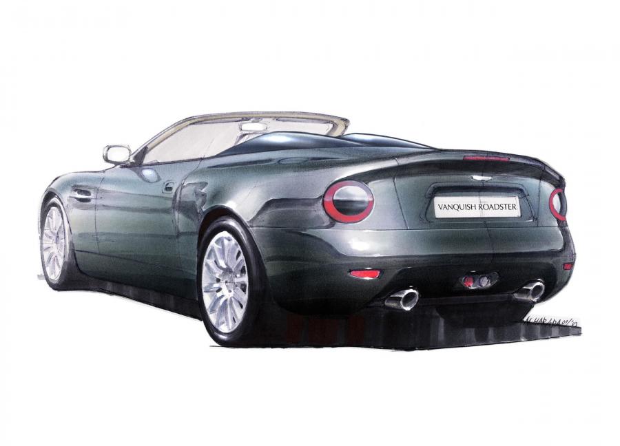 Aston Martin Vanquish 2004