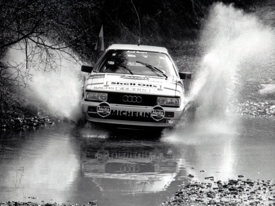 Audi Coupe Quattro Rally Car в кузове 81,85, выпускаемого с 1985 года ...