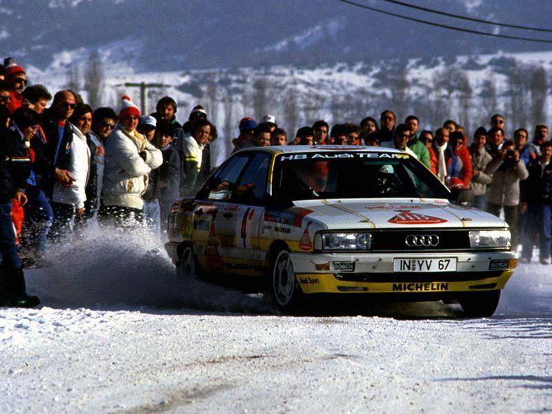 Audi 200 Quattro Group A Rally Car, выпускаемого с 1987 года по 1988 ...