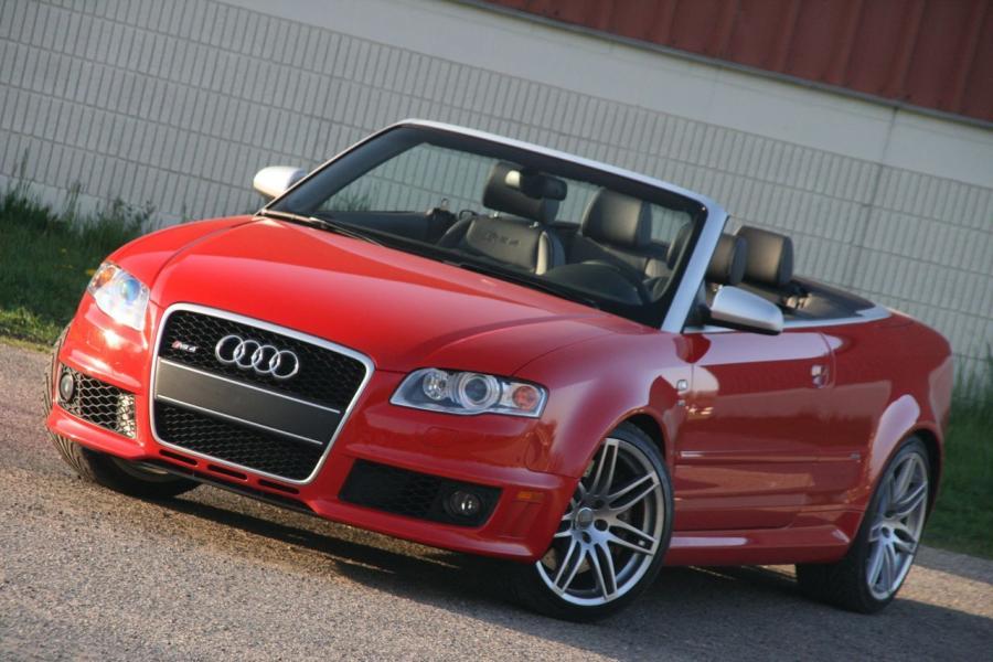 Audi RS4 Cabriolet в кузове B7, 8H, выпускаемого с 2006 года