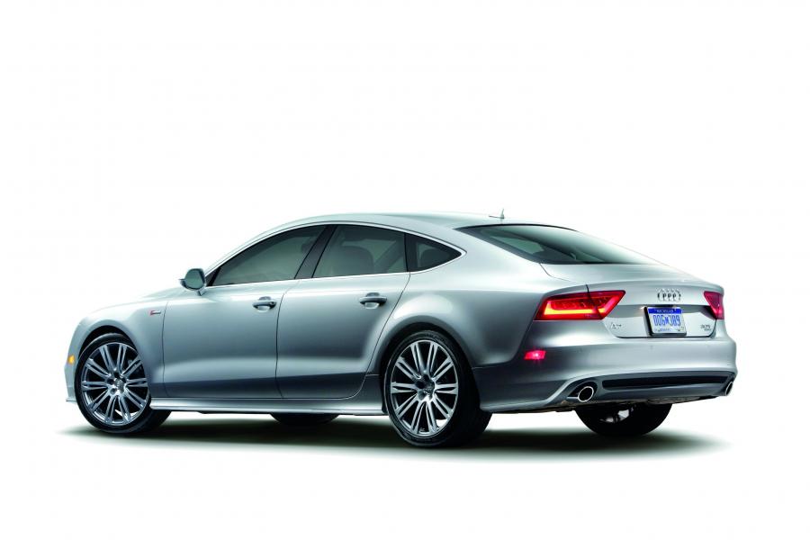 Audi rs7 Sportback силуэт сбоку