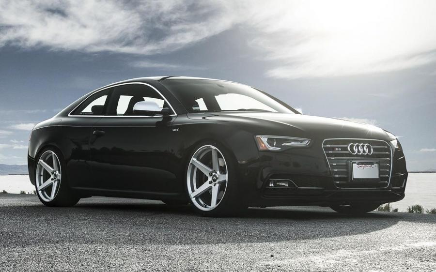 Matte Black Audi s5