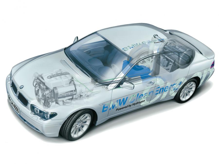 BMW hydrogen 7 двигатель