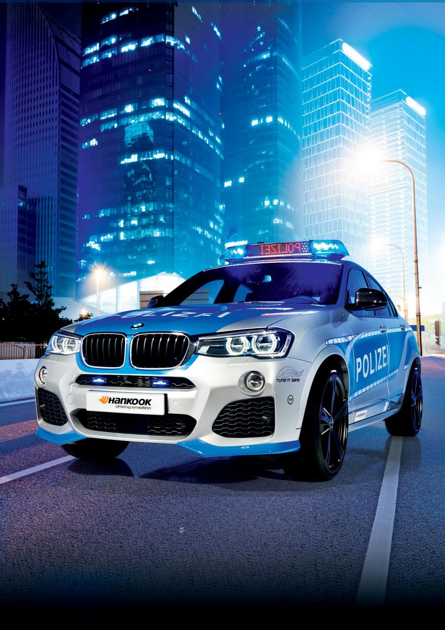 BMW x6 Polizei