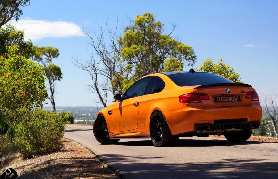 BMW e92 Orange