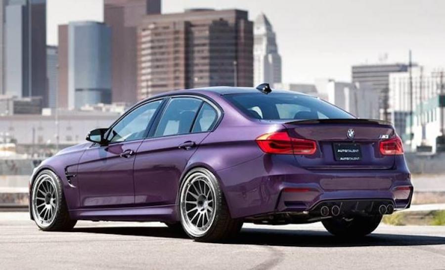 BMW f30 Purple