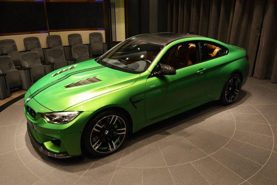 BMW 4 Coupe Green