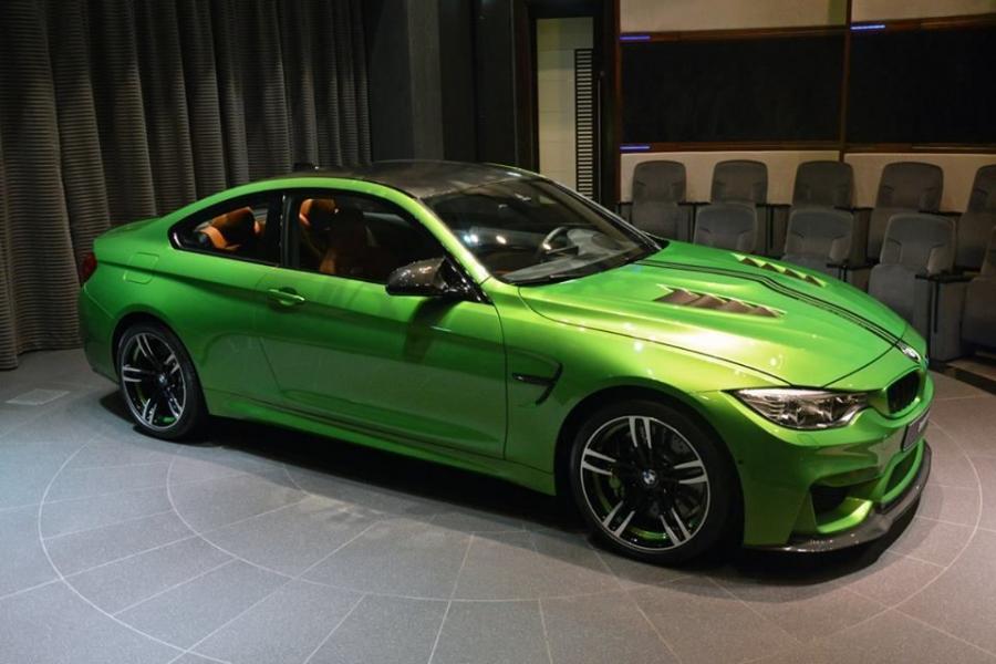 BMW 4 Coupe Green