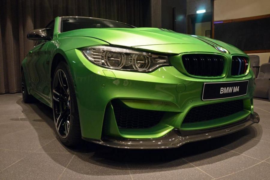 BMW 4 Coupe Green