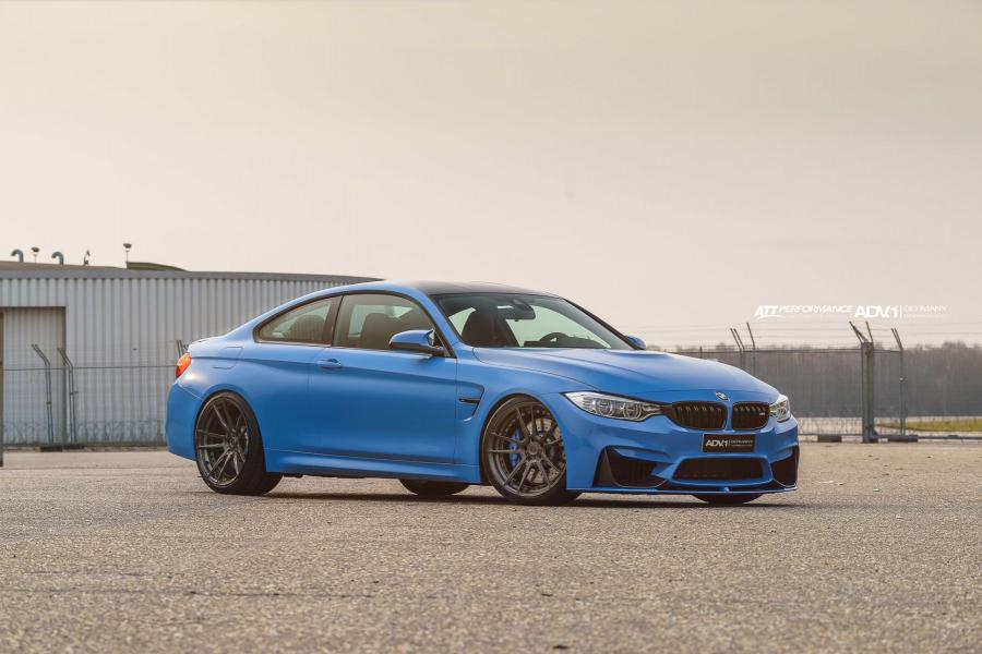 BMW m4 2015 синий