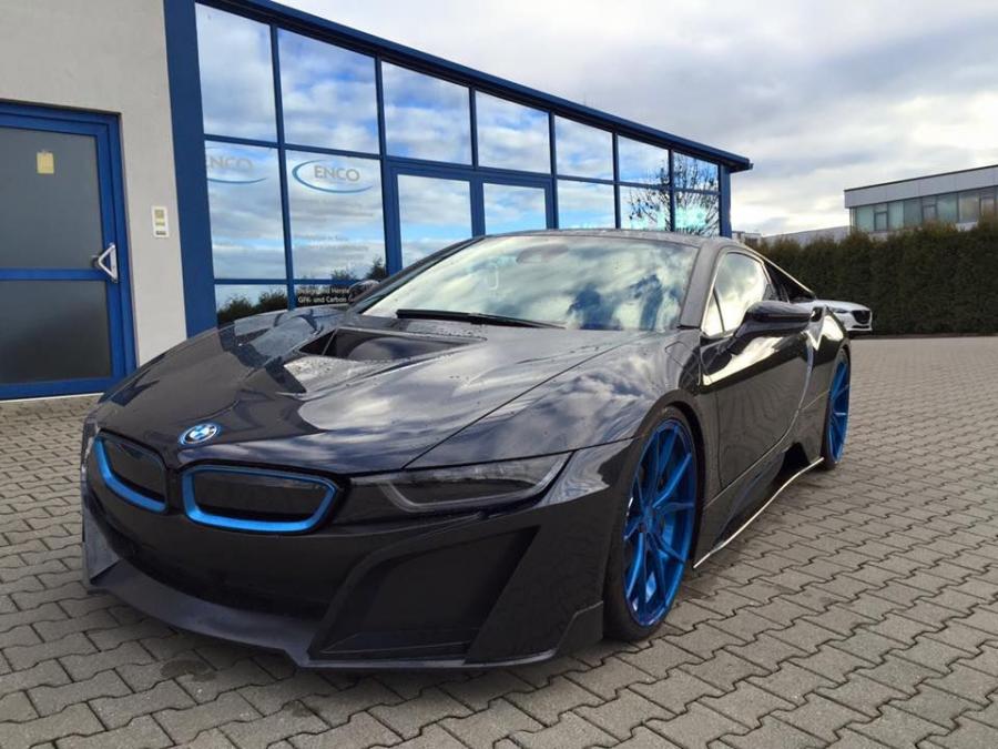 BMW i8 Blue Tuning