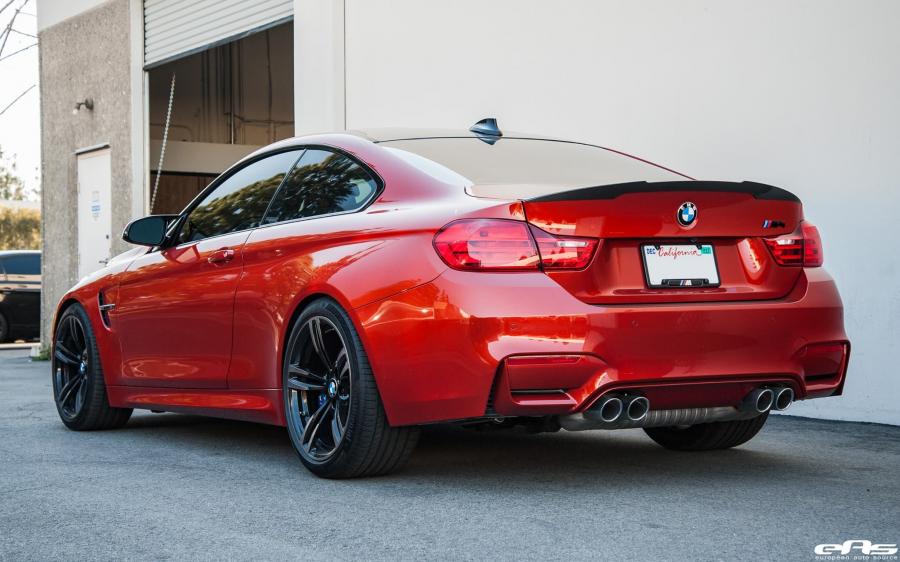 BMW m4 Sakhir Orange