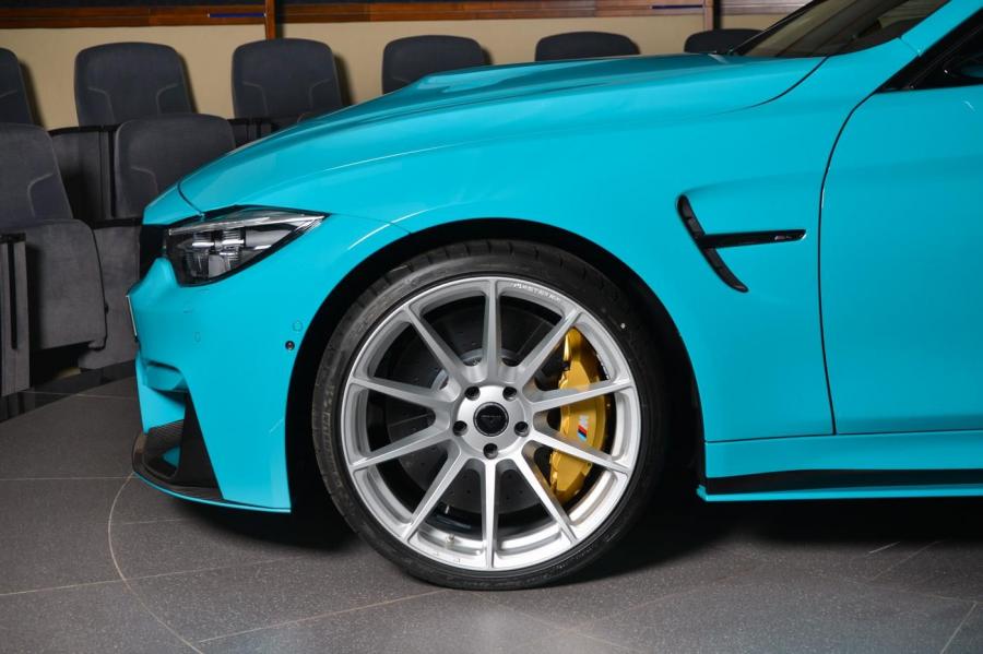 BMW m4 Laguna Seca Blue