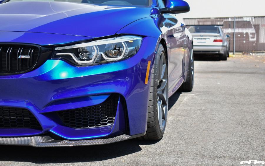 BMW m4 Black Blue