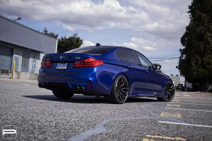 BMW m5 Gold Wheels