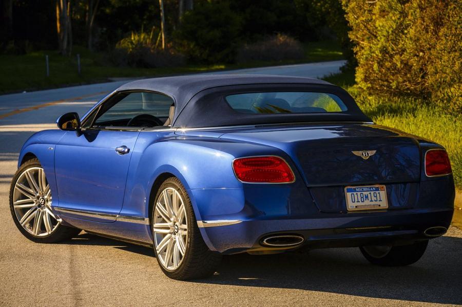 bentley continental gt speed convertible