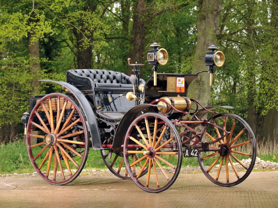 Benz 5 PS Victoria 1896 года выпуска. Фото 1. VERcity