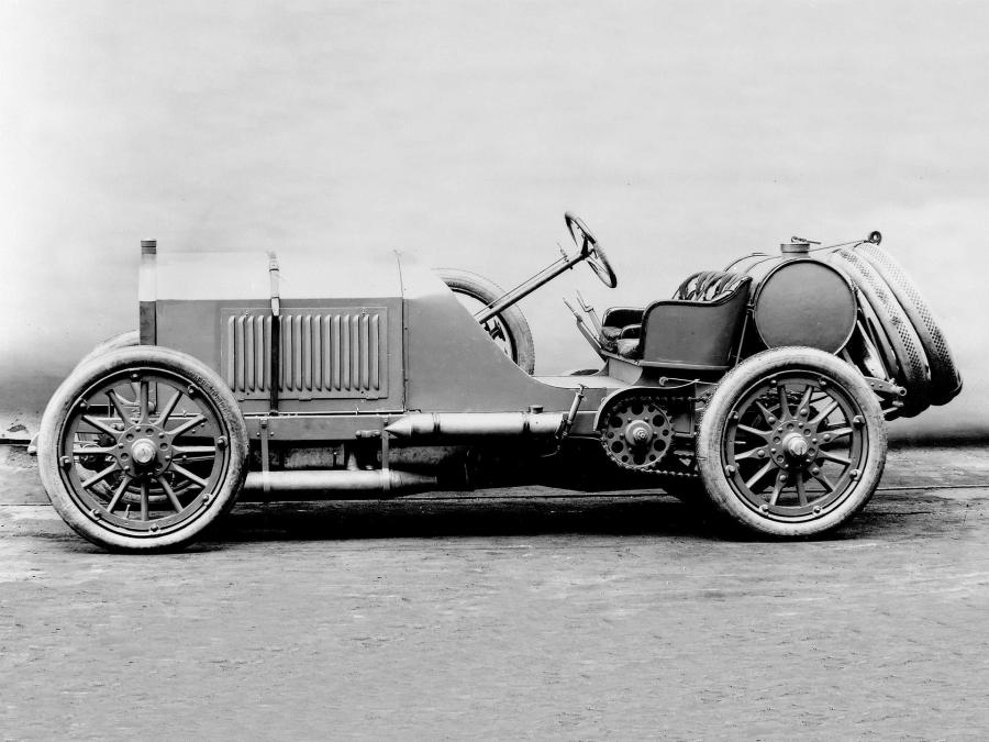 Benz 150 PS Race Car 1908 года выпуска. Фото 1. VERcity
