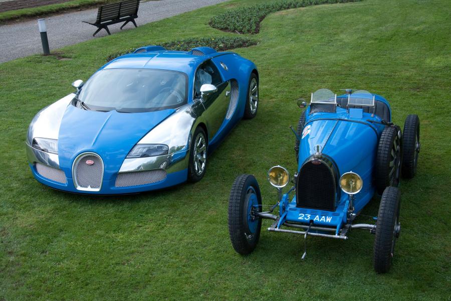 Bugatti Veyron 16.4 and Type 35 Grand Prix 2009 года выпуска. Фото 16.  VERcity
