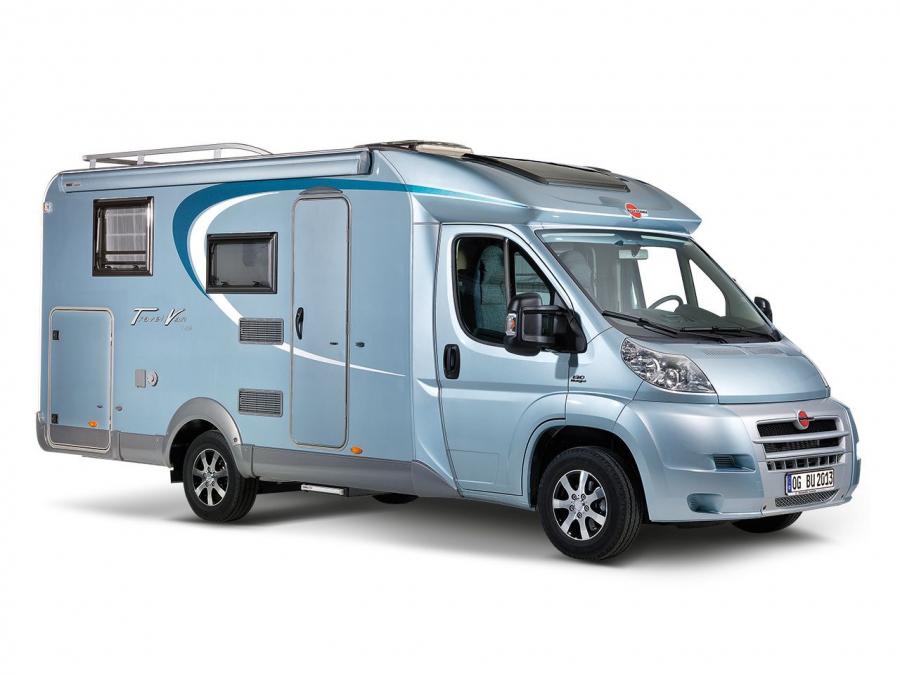 Микроавтобус Burstner. 3d van Travel.