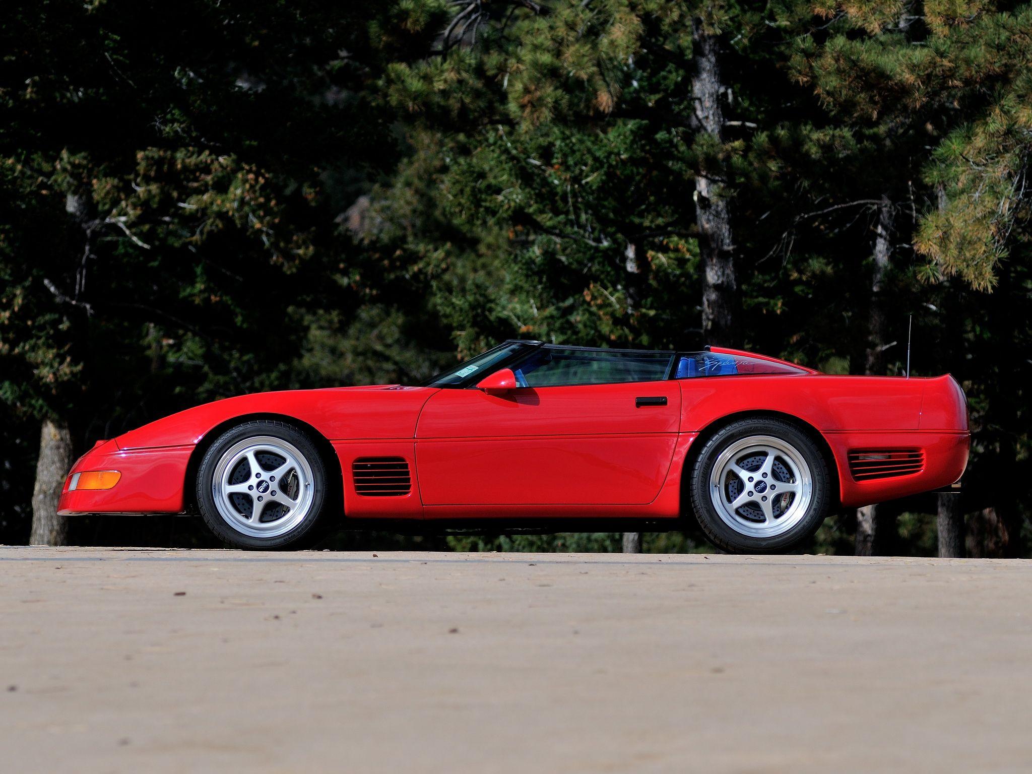 Callaway C4 Twin Turbo Corvette ZR1 Super Speedster 1990 года выпуска ...