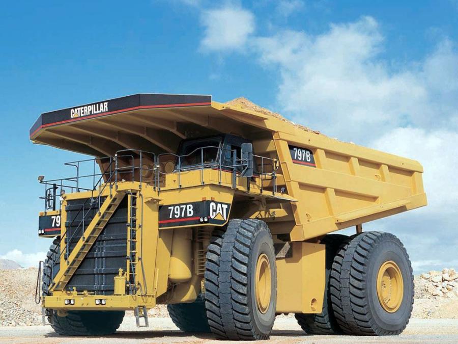 Caterpillar 797b Рё Р‘Р•Р›РђР—