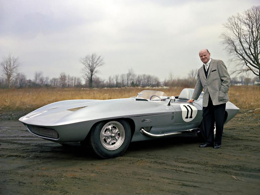 Chevrolet Corvette XP-87 Stingray Racer Concept Car 1959 года выпуска ...