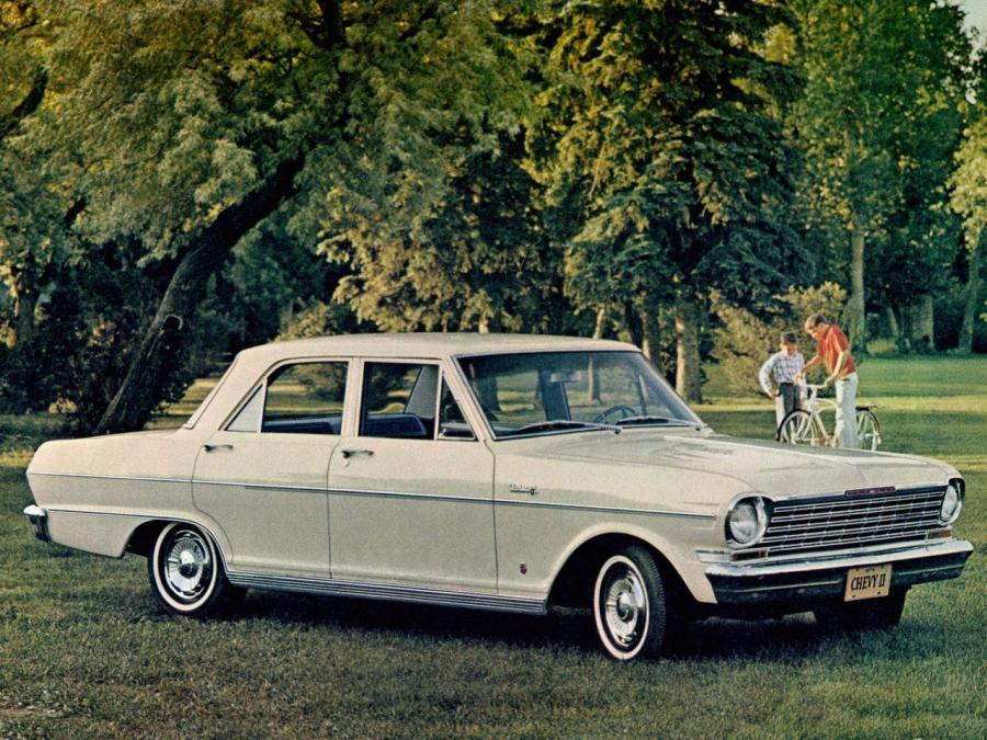 Chevrolet Chevy II Nova 400 4-Door Sedan 1964 года (фото 2 из 2). Назад. 