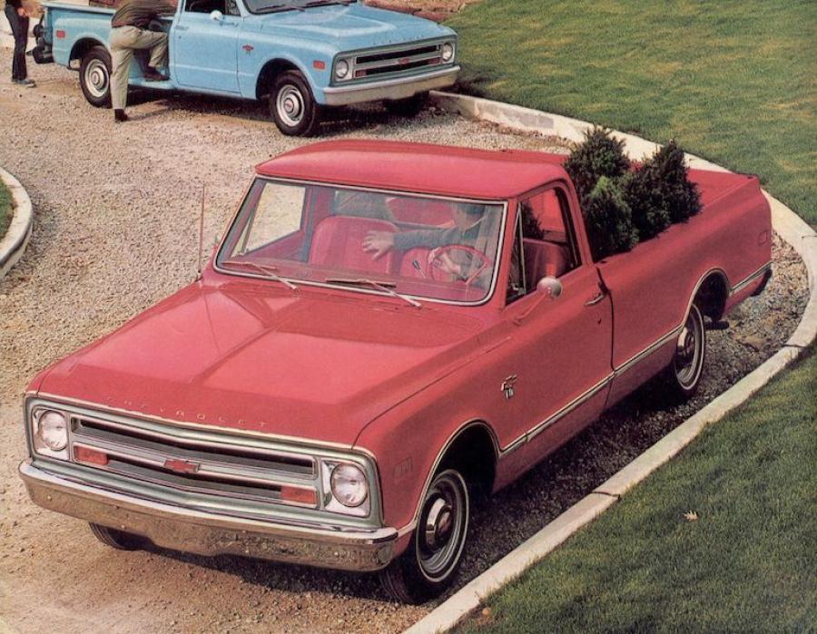Chevrolet C10 Fleetside Pickup 1968 года (фото 3 из 3). 