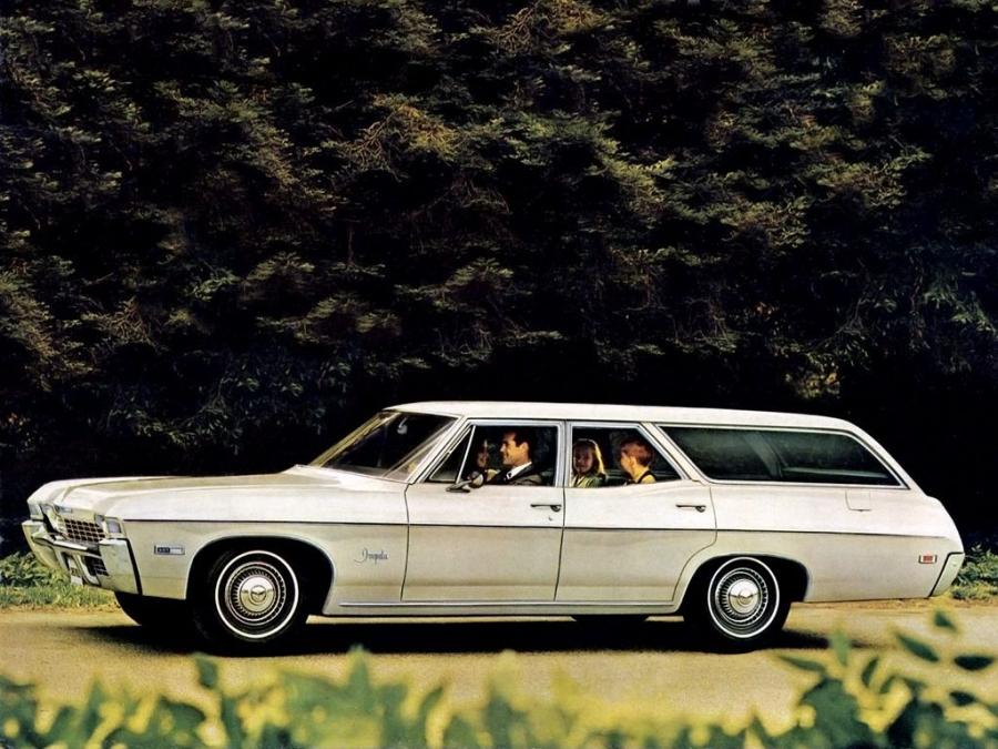 Chevrolet Impala Station Wagon 1968 года (фото 1 из 3) .