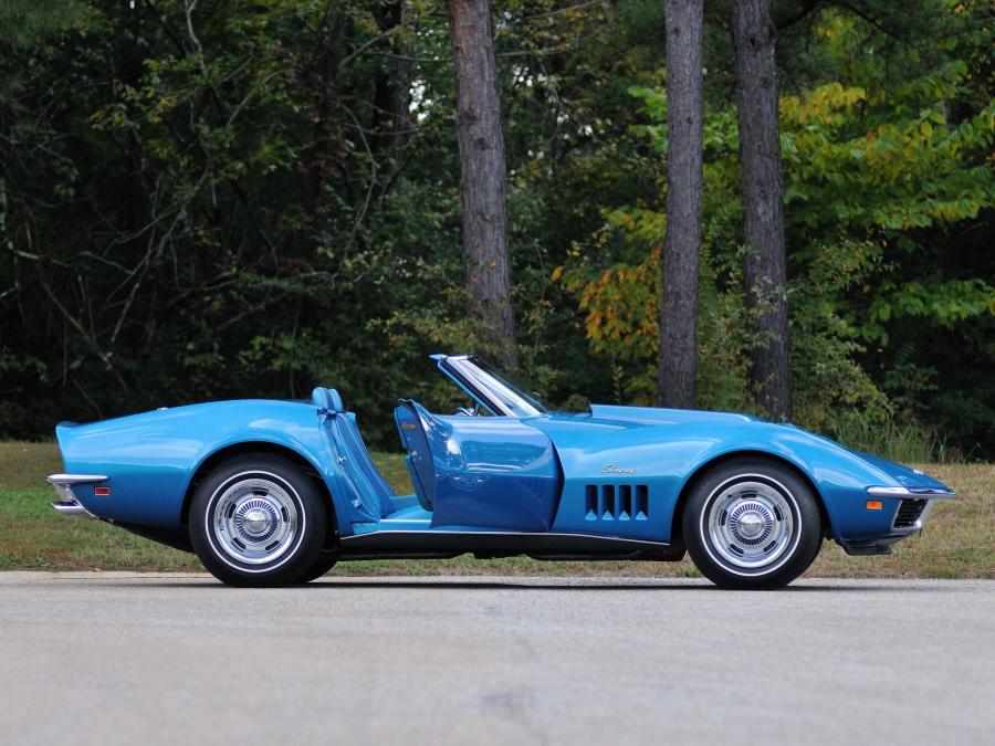 Chevrolet Corvette Stingray L88 427 Convertible 1969 года (фото 26 из 33). 