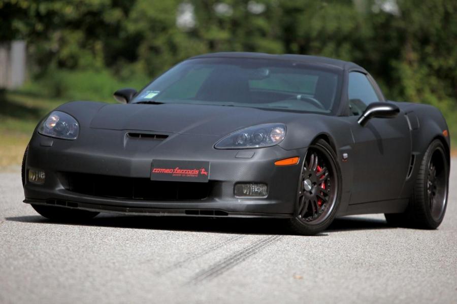 Chevrolet Corvette z06 природа