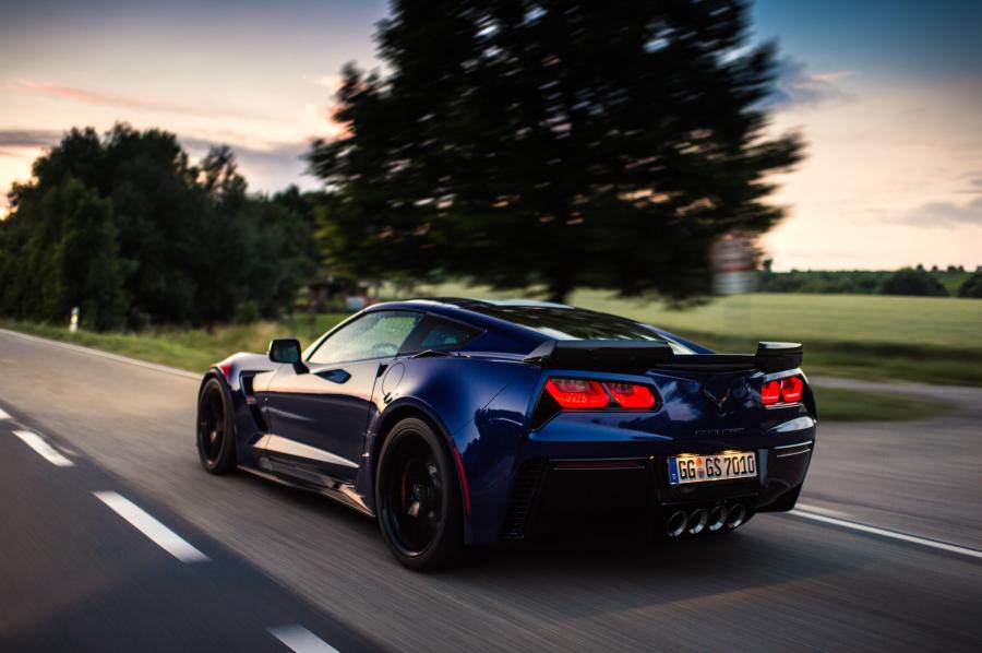 Chevrolet Corvette c7 Grand Sport салон