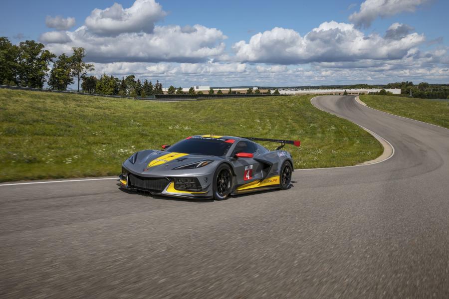 Chevrolet Corvette C8.R в кузове C8 2020 года выпуска. Фото 14. VERcity