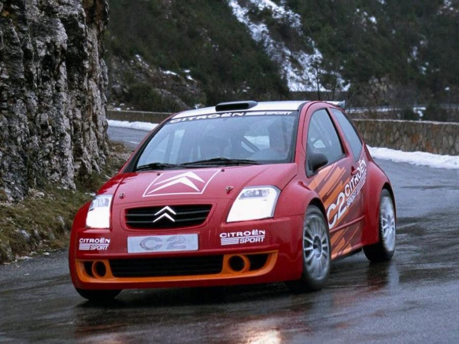 Citroen c2 ралли