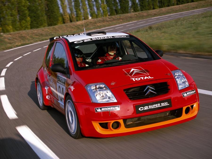 Citroen c2 ралли