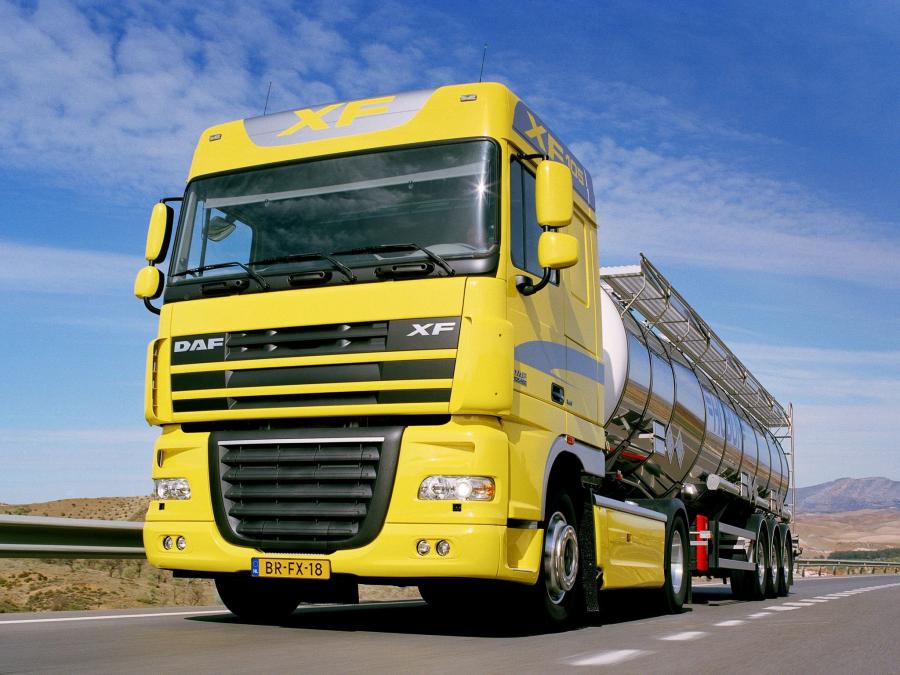 DAF XF 105 дальнобойщика