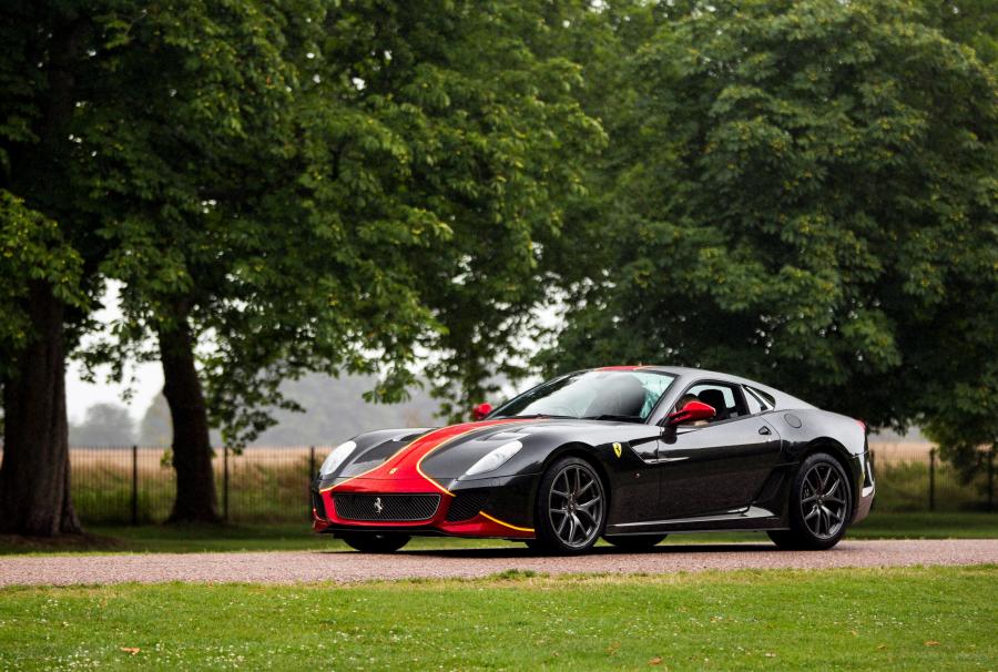 Ferrari 599 GTO черный