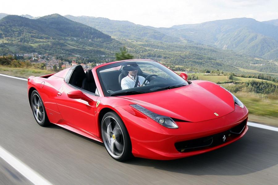 Ferrari 458 Italia Spider Red