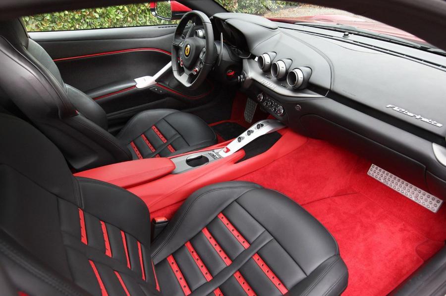 Ferrari f12 Red Interior