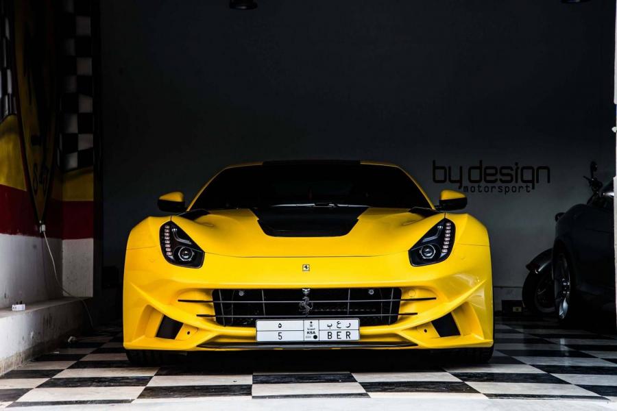 Ferrari f12 Berlinetta Yellow