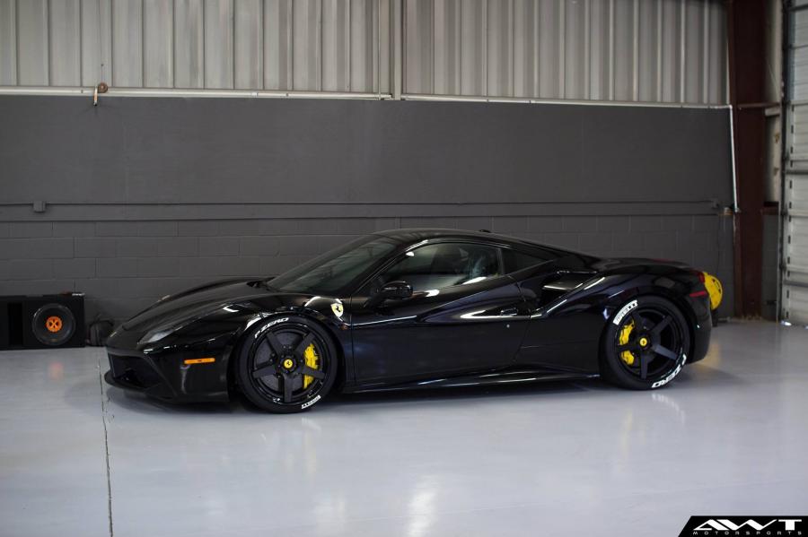 Ferrari 488 GTB Black