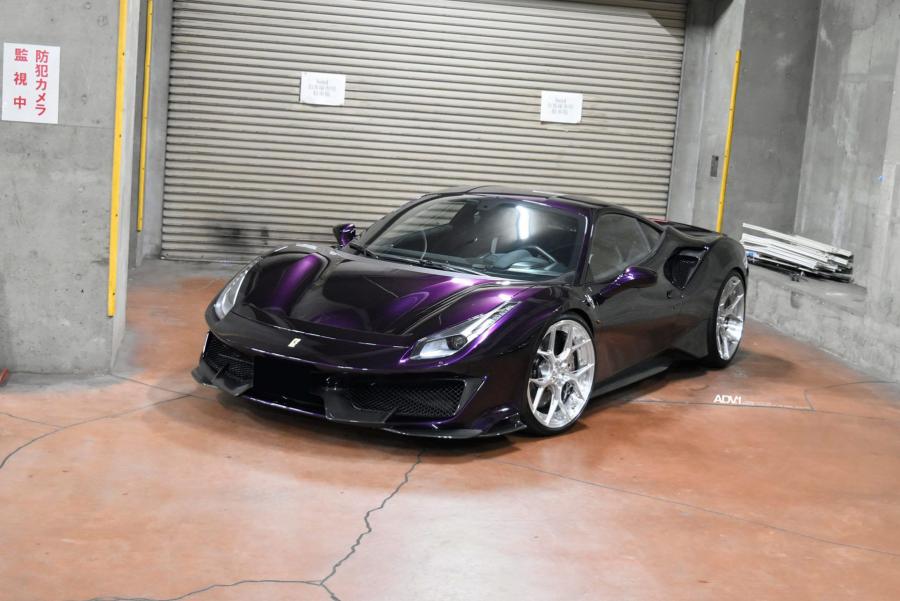 Феррари 458 Purple