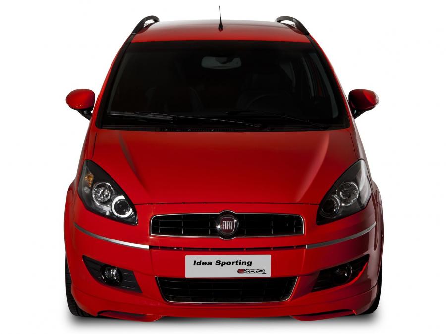 Спорт 2010 года. Fiat idea. Fiat Sporting.