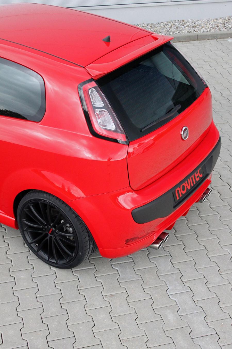 Fiat punto EVO красный