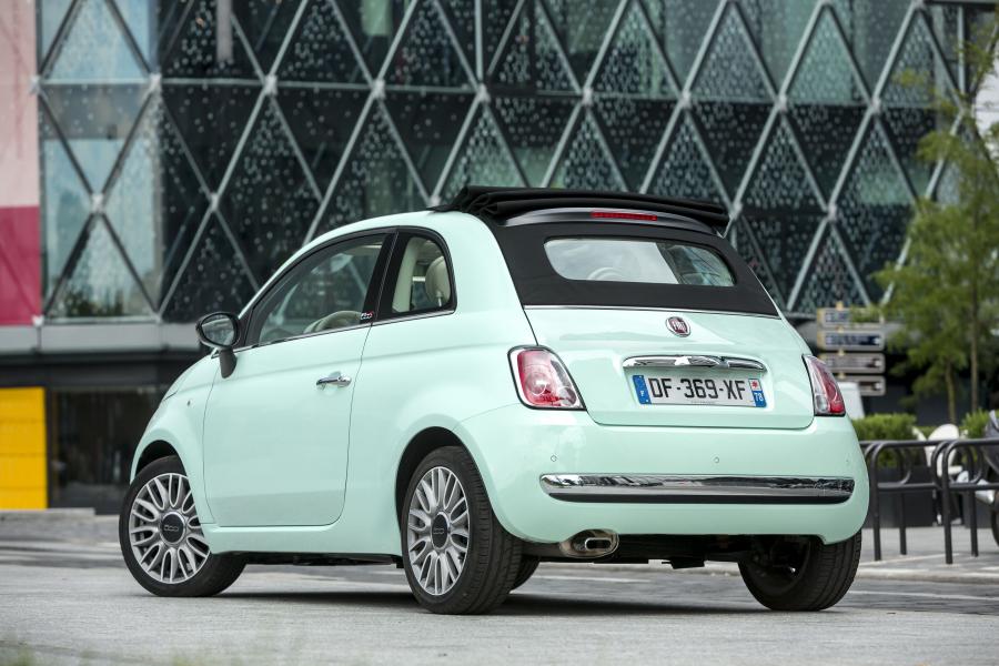 Fiat 500 авто цвета